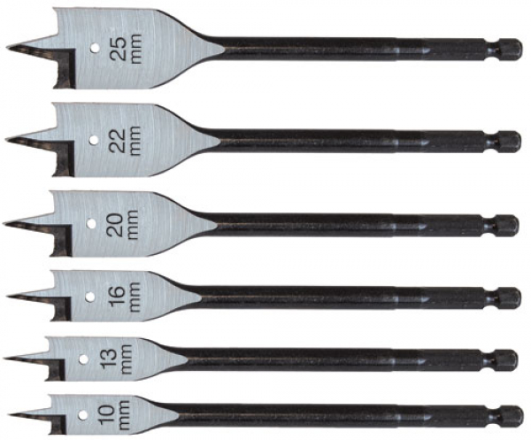 CK Tools T2942P Flat bits set - 6 Piece