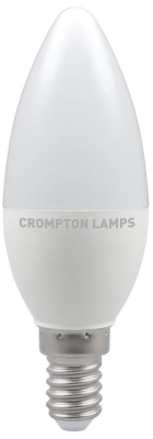 LED Candle Thermal Plastic • 5.5W • 2700K • SES-E14