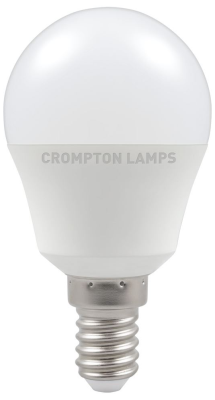 LED Round Thermal Plastic  5.5W  2700K  SES-E14