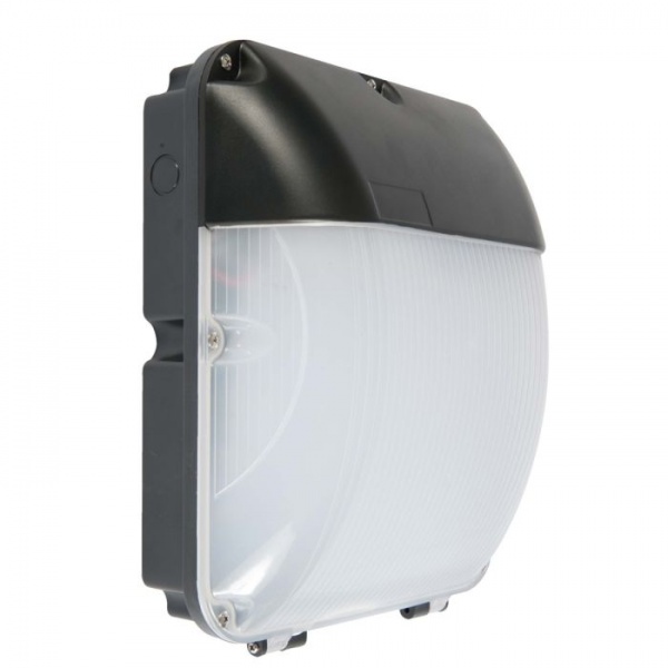 Ascot AWP70H 'Paragon' Wall Pack Bulkhead Light Fitting + Lamp Metal Halide HQI 70 Watt