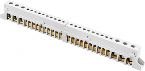 Gewiss 12 Module Insulated neutral & earth terminal block