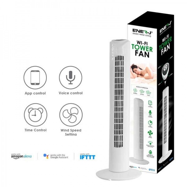 ENER-J Smart Wifi Tower Fan - SHA5288
