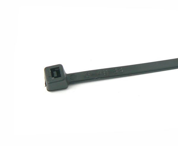 Hellerman  300mm x 4.6mm Black Cable Tie pk100