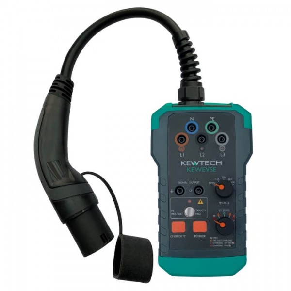 Kewtech KT66EV KIT including KEWEVSE Electrical Vehicle Charger Adaptor