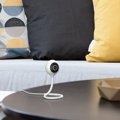 Indoor camera with flexible installation