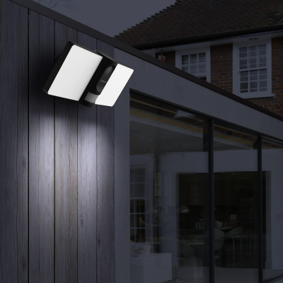 25w LED Floodlight with PIR and camera