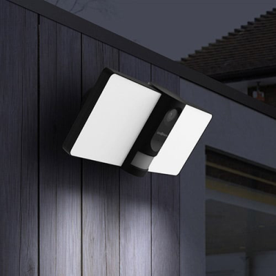 25w LED Floodlight with PIR and camera