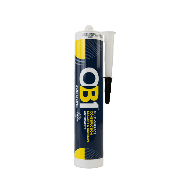 OB1 MULTI-SURFACE CONSTRUCTION SEALANT & ADHESIVE ANTHRACITE 290ML