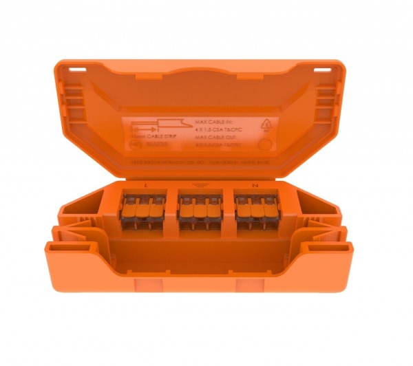 Quickfix JB3 Junction Box for Wago Connectors