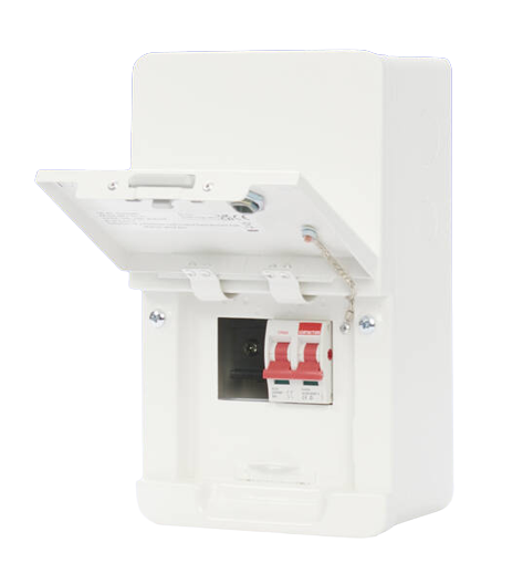 Contactum Defender 2.0 SDD026MS 2 Way 63A Main Switch