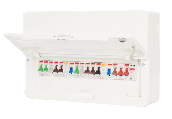 Contactum Defender 2.0 SDDS10166AMS-P01 10 Way 63A High Integrity Split Load