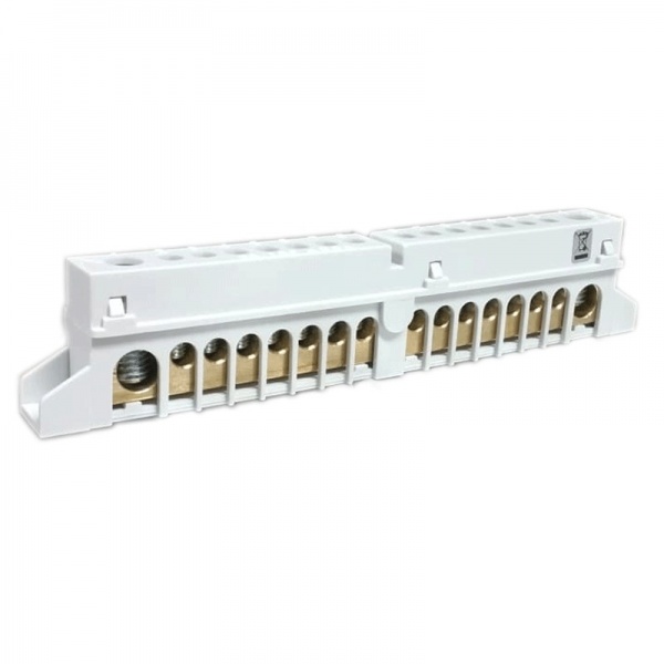 Gewiss 8 Module Insulated neutral & earth terminal block