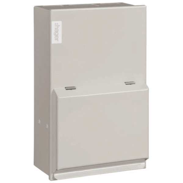 Hager Consumer Unit, 2 Way RCCB Incomer Type A