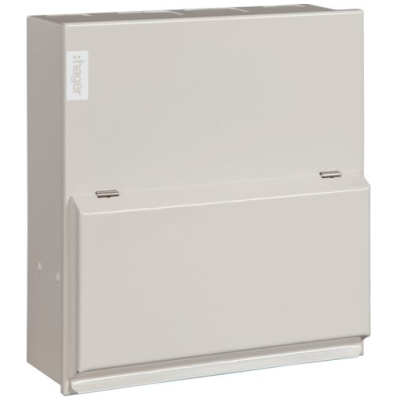 Hager Consumer Unit, 6 Way RCCB Incomer Type A