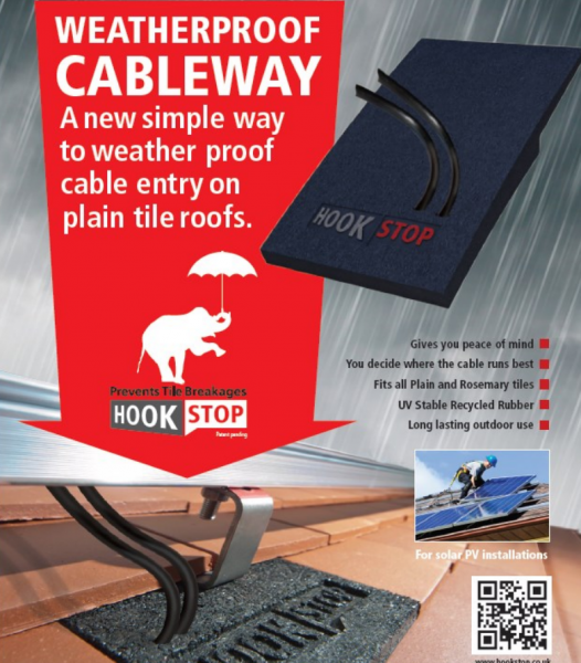 Hookstop Solar Hook Tile Protector