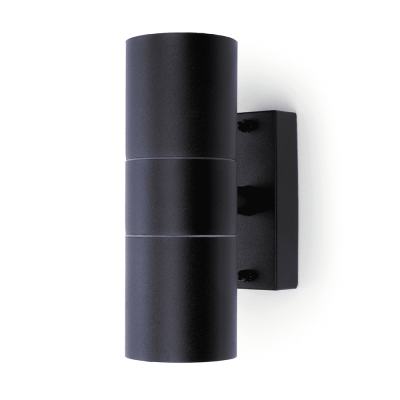 Coral Wall Light, Up/Down LED IP44 Black