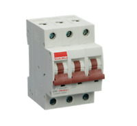 Contactum 6A 10kA 3 Pole Type C MCB CPB1006C3