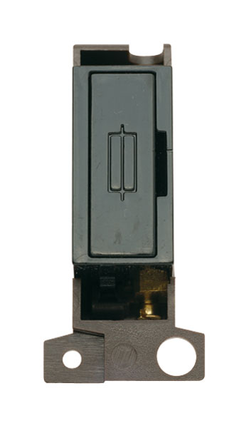 Click MiniGrid Black Fused Connection Module - countyelec
