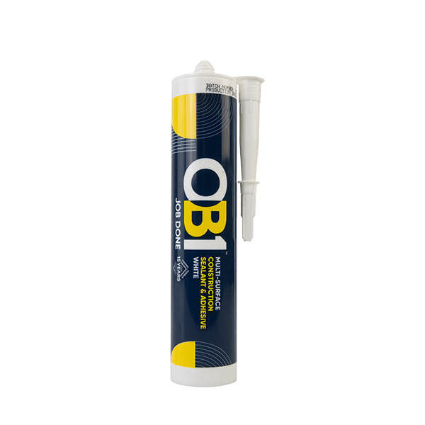 OB1 MULTI-SURFACE CONSTRUCTION SEALANT & ADHESIVE WHITE 290ML