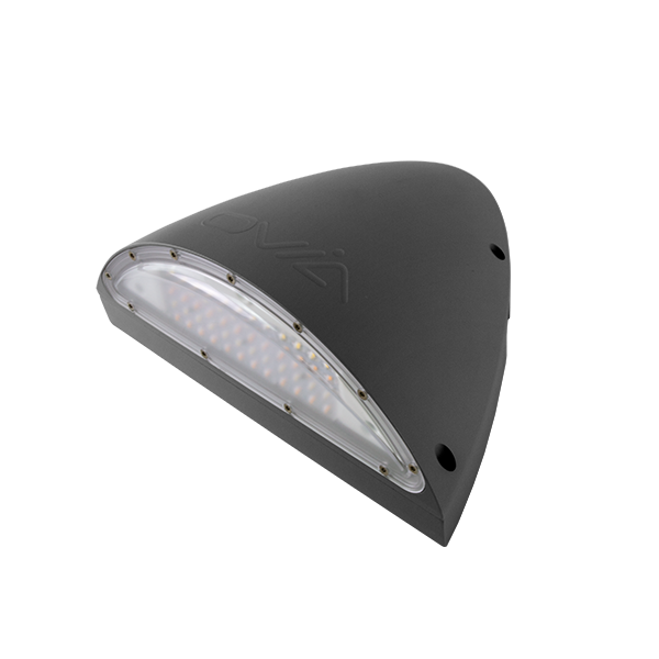 Ovia 25W LED Wall Pack - Standard - IP66 - CTA - Anthracite Grey