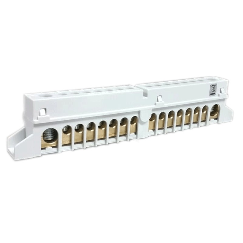 Gewiss 8 Module Insulated neutral & earth terminal block