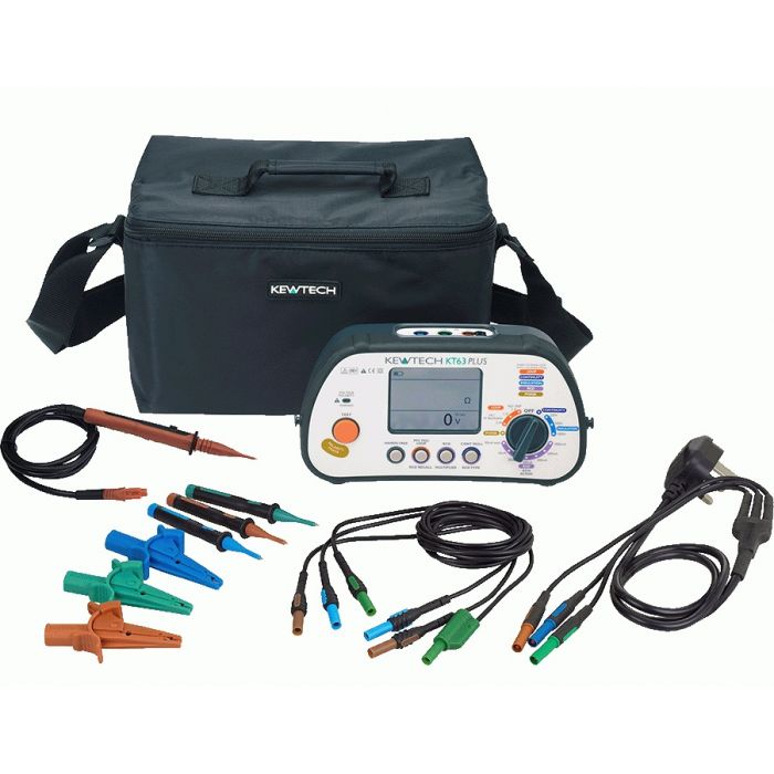 Kewtech KT63Plus 6-in-1 Multifunction Tester