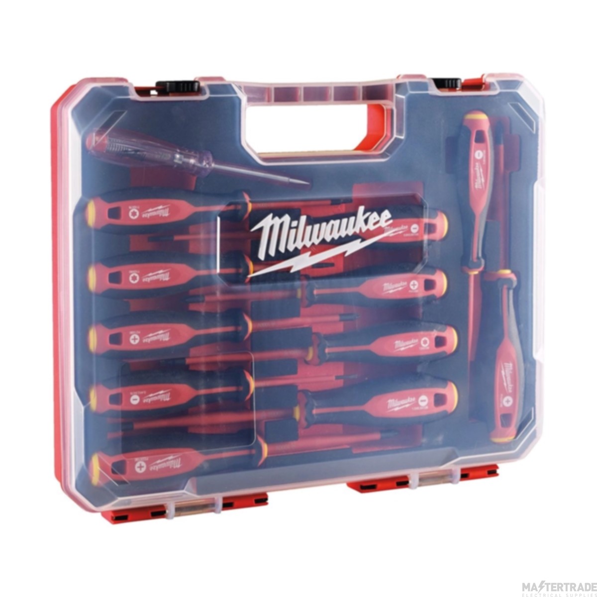 Set Cacciaviti Milwaukee Tri-Lobe VDE Slim 7 Pezzi – Acciaio Molibdeno-vanadio, Dimensioni Scanalate E Phillips