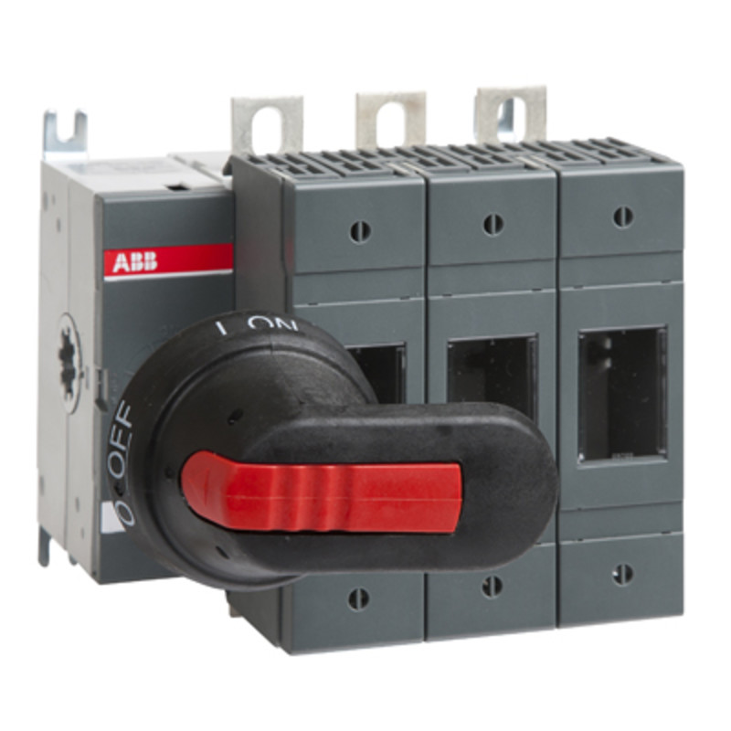 ABB 250 A 3P Fused Isolator Switch, B1-B3 Fuse Size