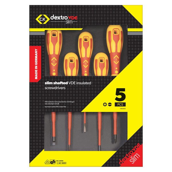 CK  5 Piece Screwdriver Set SLP/PZD T49283D