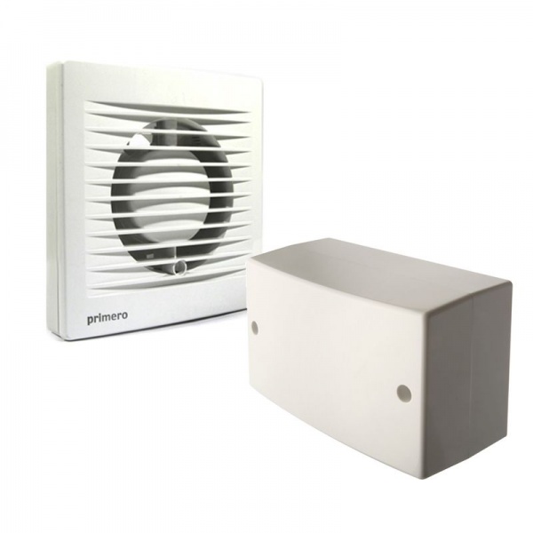 Manrose FF100LVT 4'' SELV Low Voltage Shower Fan With Timer