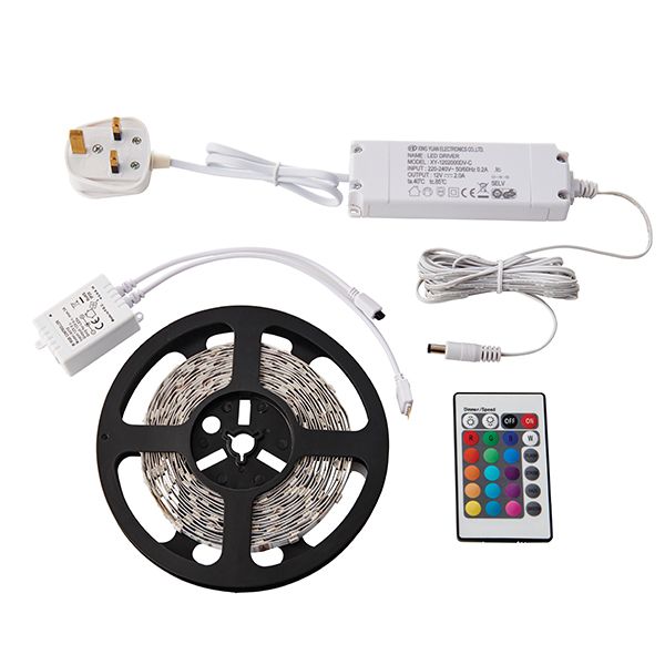 Saxby LED strip kit 5m RGB