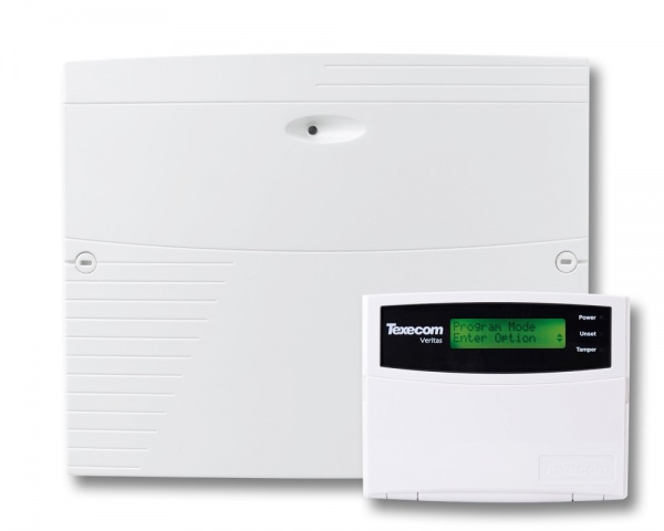 Texecom Veritas Excel Burglar Alarm Panel & LCD RKP CFE-0001