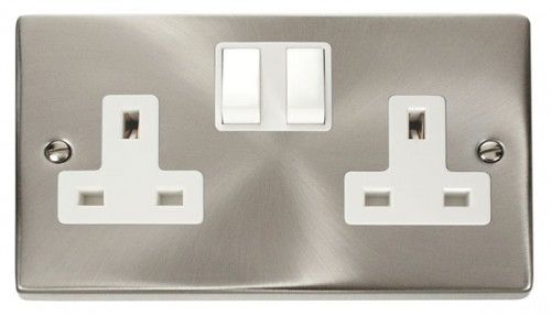Click 2G Socket Satin Chrome
